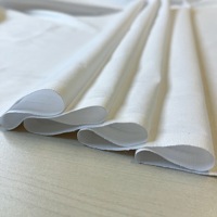 Ткань Бязь ГОСТ отбеленная (140 г/м2), ширина 150 см белый